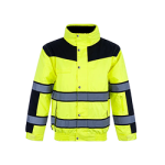 Certified Waterproof Reflective Safety Jacket for Winter