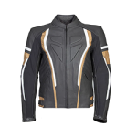 Motorcycle Leather Jacket Black Sports Biker Gear